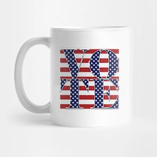 Vintage Vote - Star and Stripe Mug